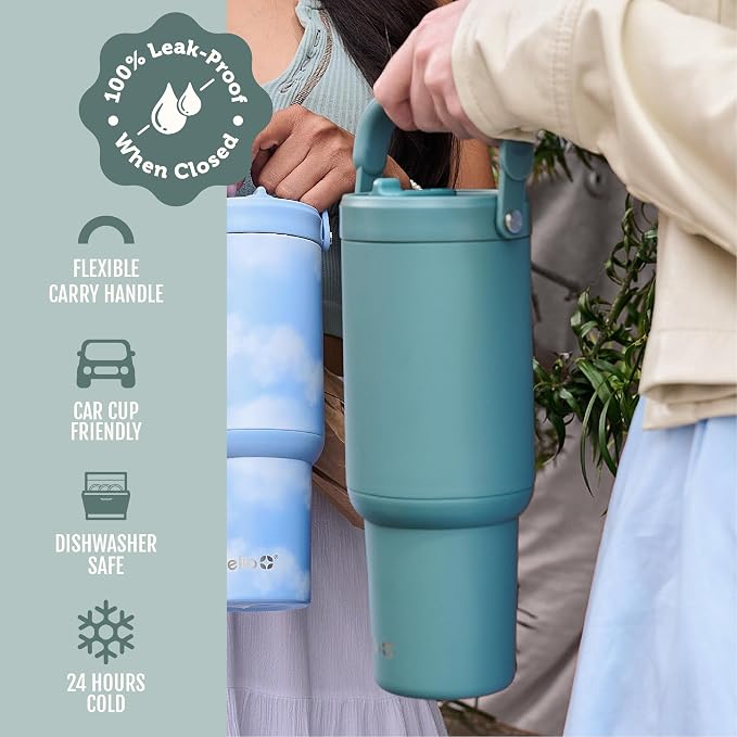 Ello Oasis Go+ 26oz Insulated Stainless Steel Tumbler - Image 4
