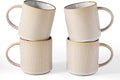 famiware Coffee Mug Set for 4, Star 16 oz Catering Mugs Cup Set by Famiware
