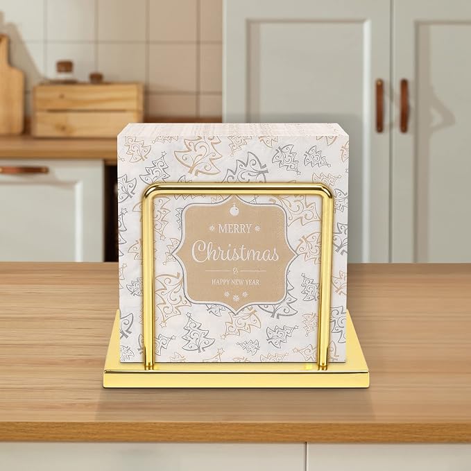 Livabber Napkin Holder, Metal Napkin Storage Modern Freestanding Tissue Paper - Image 7
