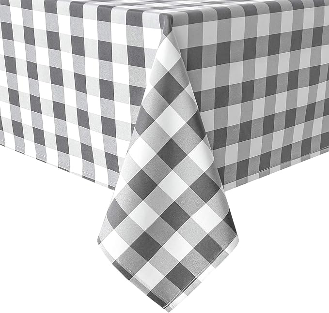 Checkered Tablecloth Rectangle by Hiasan