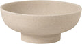 Large Decorative Fruit Bowl, 10.43" Modern Snack Candy Bowl Beige | Sandstone by AdornMyHomeEnjoyMyLife