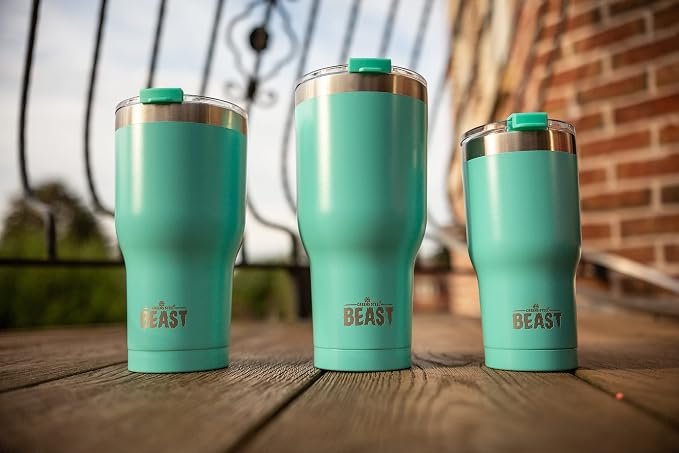 Beast 40 oz Tumbler Stainless Steel Vacuum Insulated Coffee Ice Cup Double Wall - Image 3
