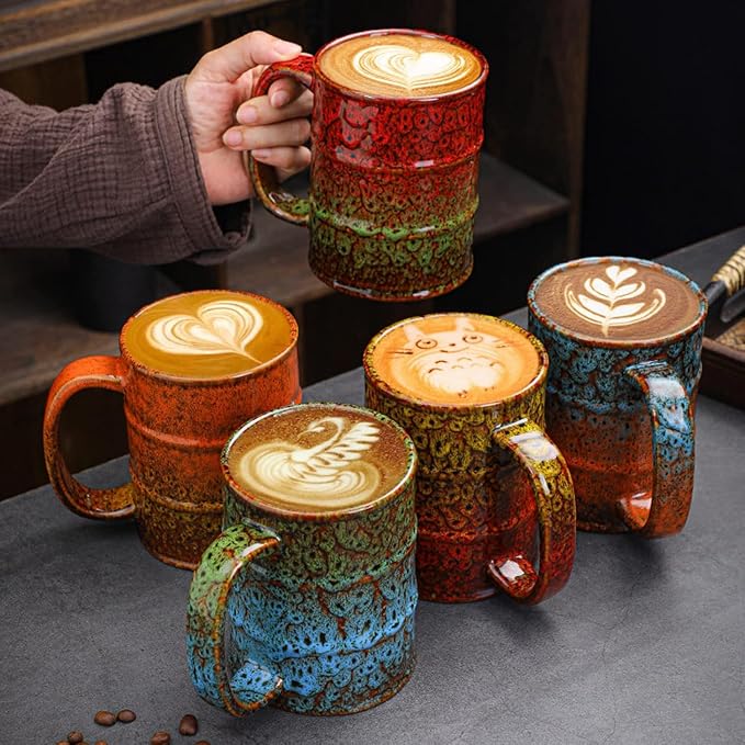 Coffee Mug, 20 Oz Coffee Cups Ceramic Tea Cup Large Coffee Mug - Image 4