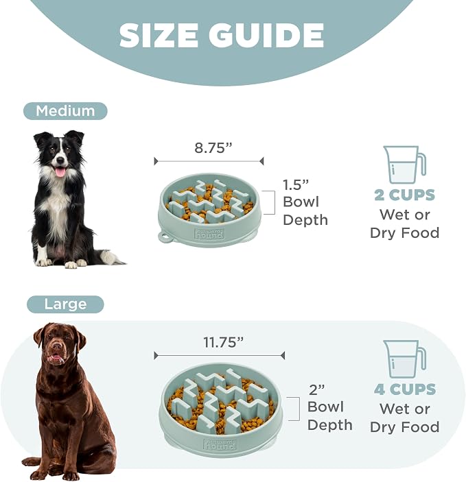 Outward Hound Fun Feeder Slo Bowl – Large 4‑Cup Capacity, Slow Feeding - Image 5