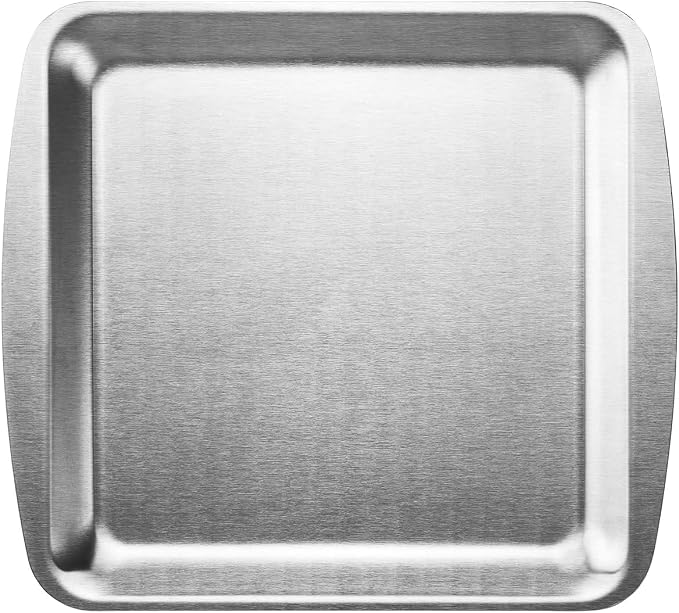 Wagensteiger SUS304 Stainless Steel Serving Platters, Rectangle Metal Dinner by Wagensteiger
