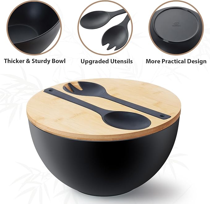 11.3" Extra Large Salad Bowl - Image 2