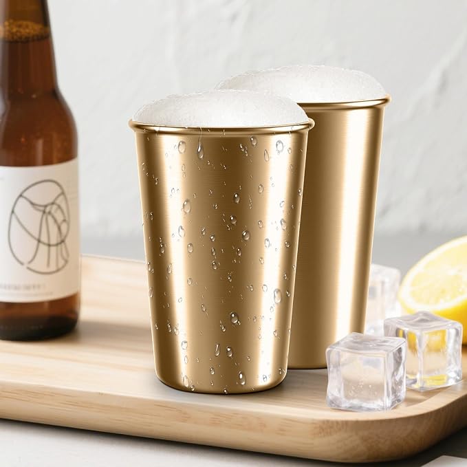 5-Pack 10 oz 304 Stainless Steel Cups, BPA-Free | Food-Grade 304 Steel - Image 8