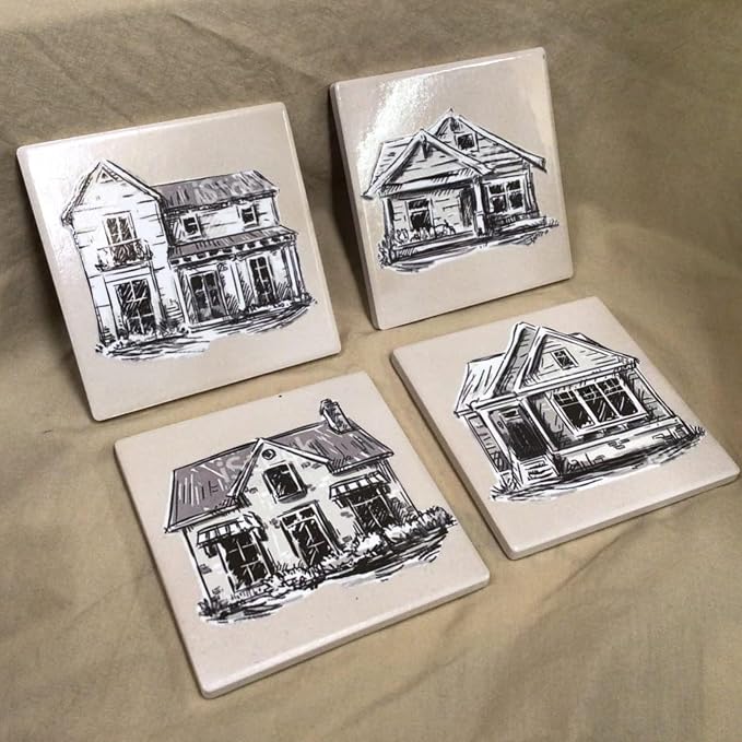 JOIKIT 30 Packs 4 x 4 Inch Ceramic Tiles - Image 7