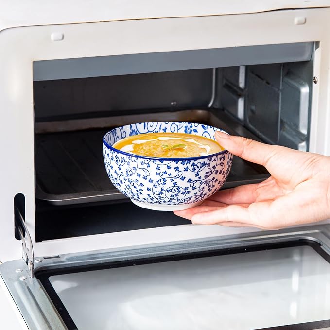 Ceramic Dessert Bowls Set - 11 Oz Small Ice Cream Bowl - Image 7