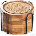 Wood Coasters for Drinks Absorbent by Unknown