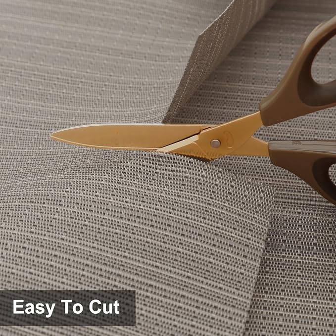 Table Runner 72 Inches Long, Vinyl Woven Heatproof Table Runners | Washable - Image 7