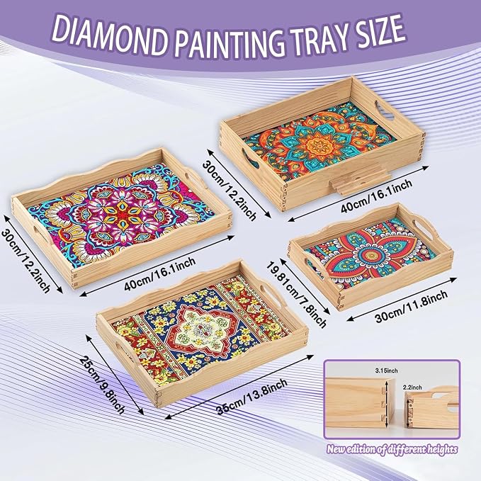 EWJRNSF 5D Diamond Painting Flowers Diamond Art Kits - Image 2