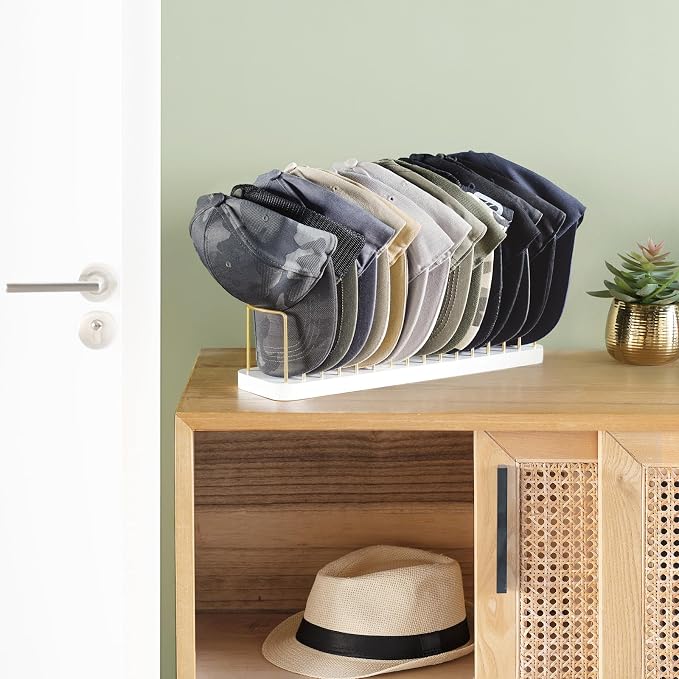 Mkono Hat Organizer for Baseball Caps, Hat Holder Storage for Closet, Space - Image 2
