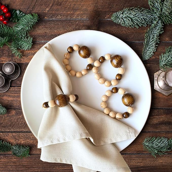 Napkin Rings Set of 6 - Image 6
