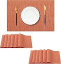 Leetaltree Orange Placemats Set of 12 by Leetaltree-ArtatEveryTable