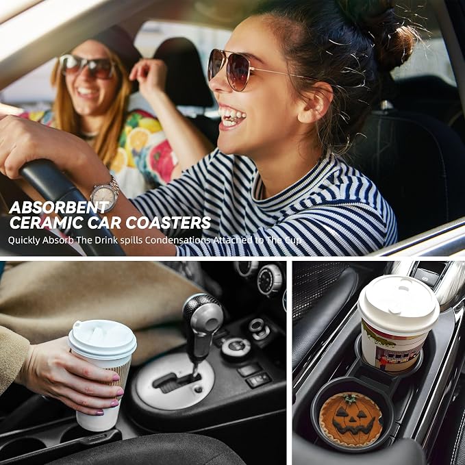 Car Coasters for Cup Holder 2 Pack - Image 6