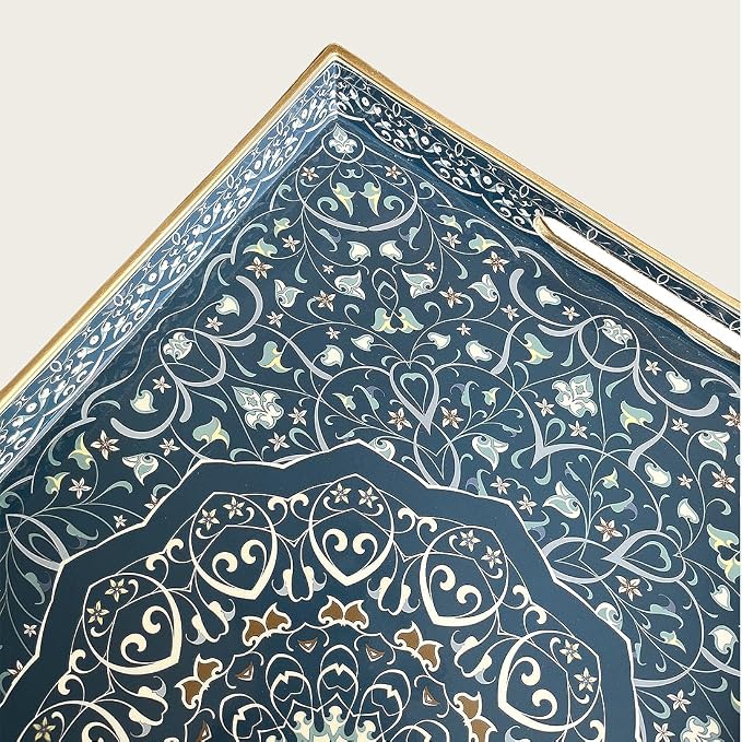 Decorative Tray, Ottoman Trays, Plastic Coffee Table Tray - Image 6