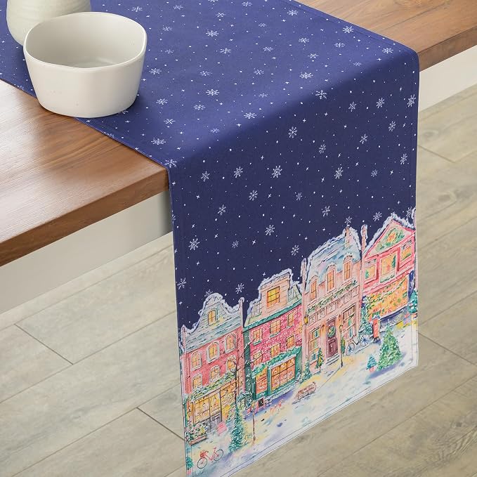 Maison d' Hermine Table Runner 100% Cotton 14.50" x 108" | Table Runners 108 - Image 9