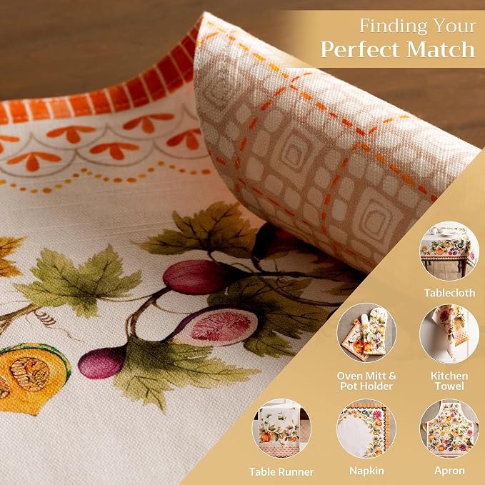 Maison d' Hermine Placemats Set of 4 Reusable 100% Cotton | Cloth Place Mats - Image 6