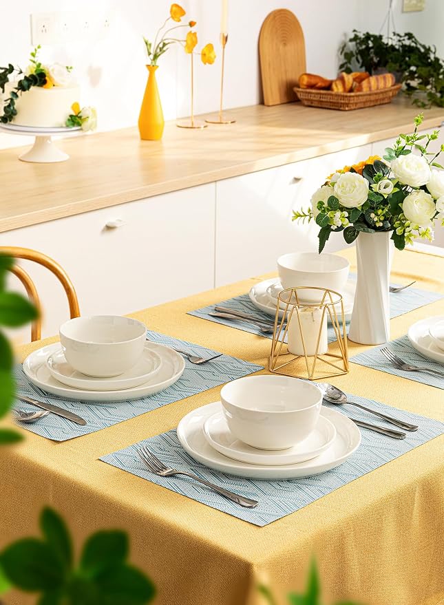 Sweese 10 Oz Porcelain Bowls Set of 6 - Image 4