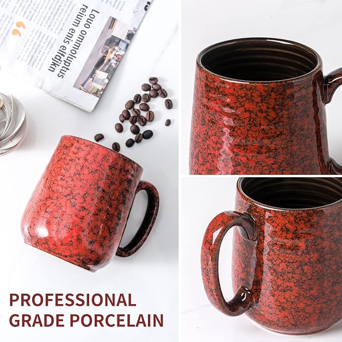 Hasense Large Coffee Mug, Coffee Cup Ceramic - Image 4