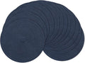 SHACOS 15 inch Round Placemats Set of 12 by SHACOS