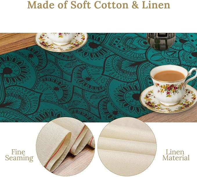 YCness Boho Mandala Table Runners - Image 6
