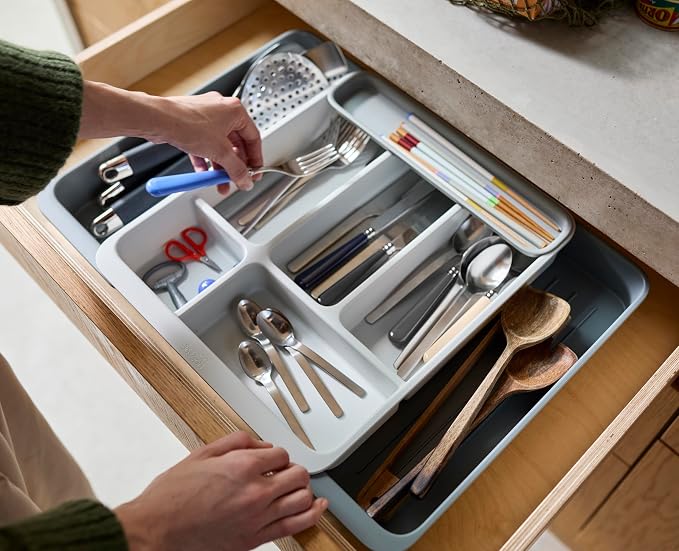 Joseph Joseph DrawerStore Expanding Flatware Cutlery Organizer, Expandable - Image 3