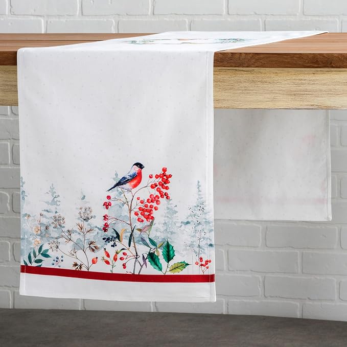 Maison d' Hermine Table Runner 100% Cotton 14.50" x 108" | Table Runners 108 - Image 8