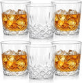 Yungyan 6 Pcs 10 oz Plastic Clear Whiskey Glasses, Old Fashioned Glasses by Yungyan