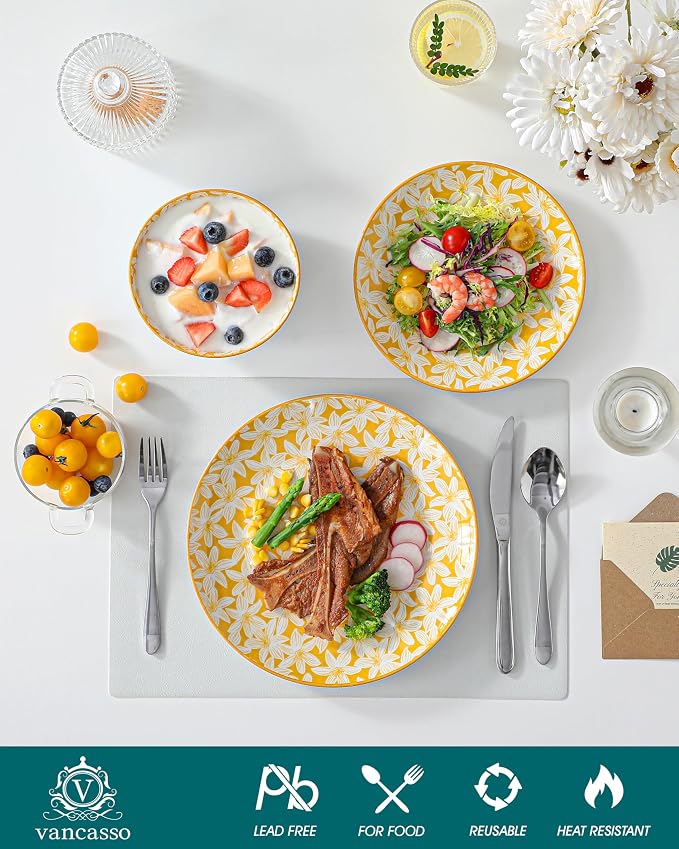 vancasso SELENE Plates and Bowls Set - Image 5