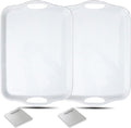 KAQAHIDO Large Melamine Serving Trays by Haveaniceday