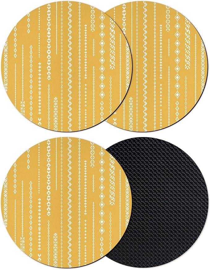 Bohemia Coasters Set of 4 Absorbent Coasters by Unknown