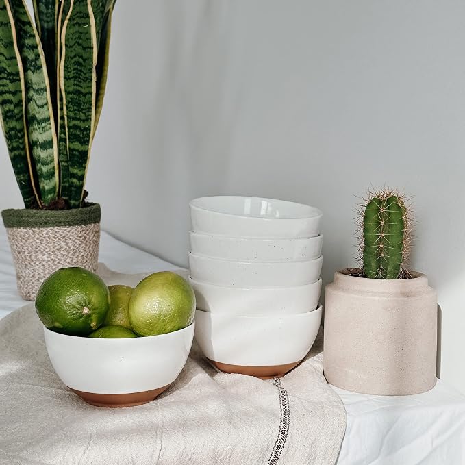 Mora Ceramic Small Dessert Bowls - 16oz - Image 6