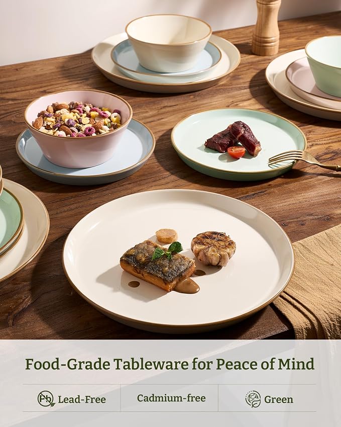 Famiware Saturn Stoneware Dishes Dinnerware Set - Image 3