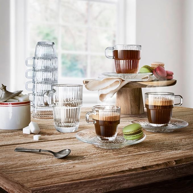 Bormioli Rocco Barshine 3 oz. Espresso Coffee Stackable Tempered Drinking - Image 6