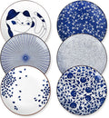 Selamica 10 Inch Kitchen Serving Plates, Large Dessert Plates Ceramic by Selamica