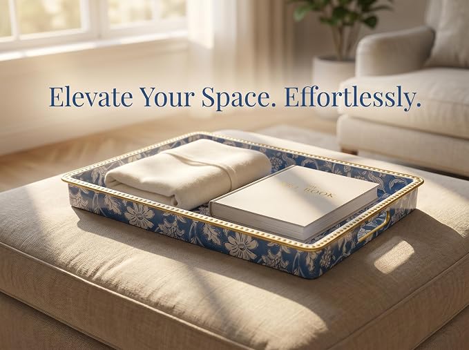 Rectangular Decorative Serving Tray - Image 9