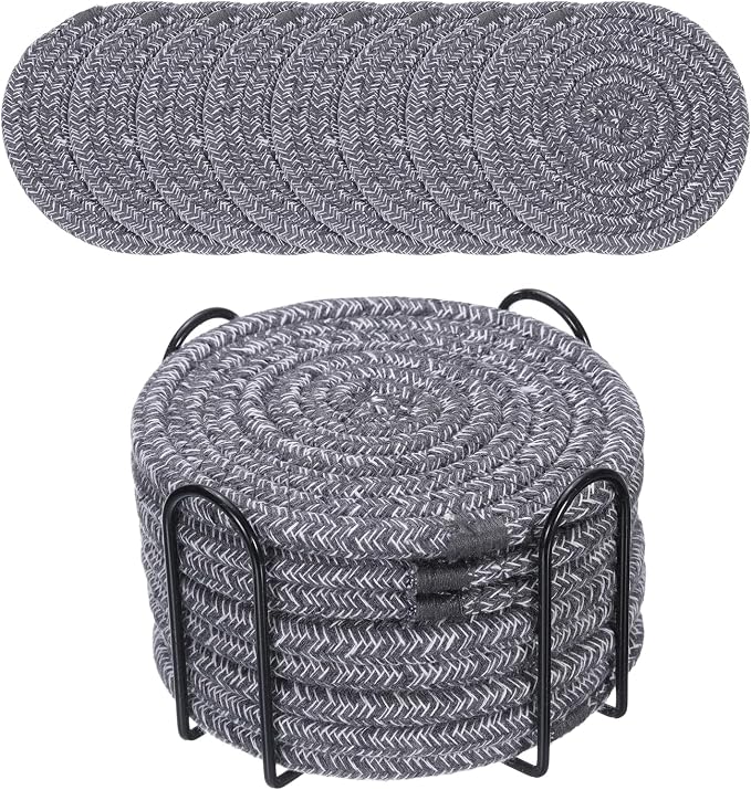 uxcell 8 Pcs Drink Coasters by uxcell