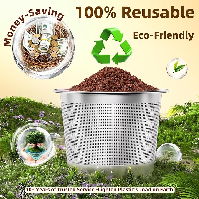 4 Pack Reusable K Cups Coffee Pods - Image 5
