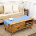 Solino Home 100% Pure Linen Dining Table Runner Cornflower Blue, 14 x 48 in | by SolinoHome