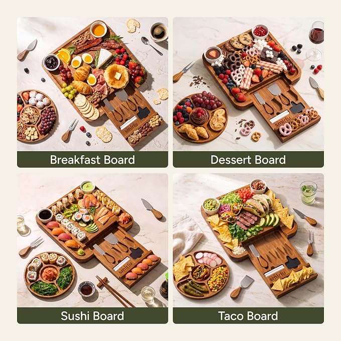 SMIRLY Charcuterie Board Set - Image 5