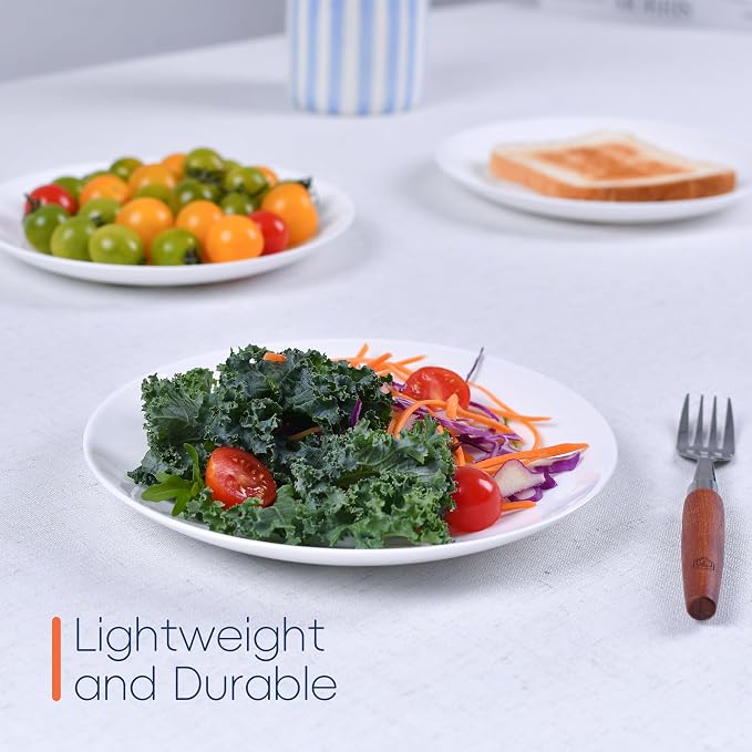 8.5 Inch Salad Plate Set of 6, fruit and versatile kitchen serving - Image 2