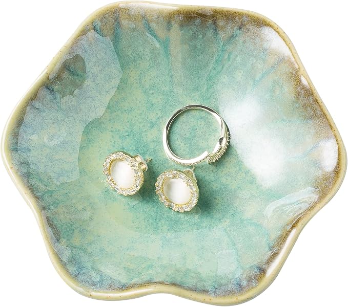 BEUNAIZER Jewelry Dish Tray, Ring Dish, Ceramic Trinket Tray, Key Bowl | by BEUNAIZER