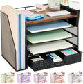 Desk Organizer, 5-Tier Desktop File Organizer by OPNICE