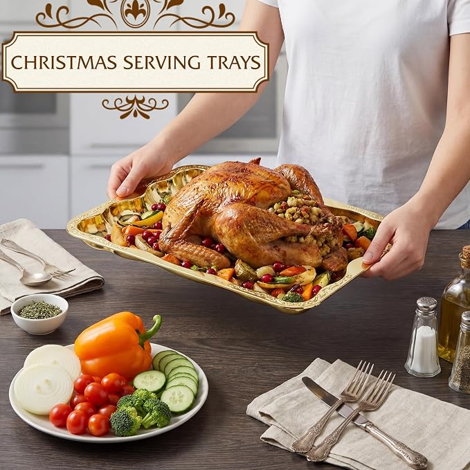 FoldTier 4 Pack Serving Trays Set - Image 7