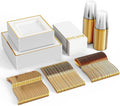 FOCUSLINE 350 Ct Disposable Dinnerware Set by FOCUSLINE