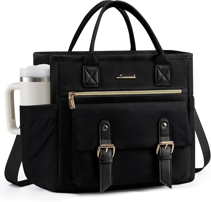 LOVEVOOK Insulated Lunch Bag Women, Large Work Tote | 15L Large Cooler bag by LOVEVOOK