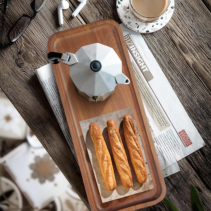 Acacia Wood Serving Platters and Trays - Image 6