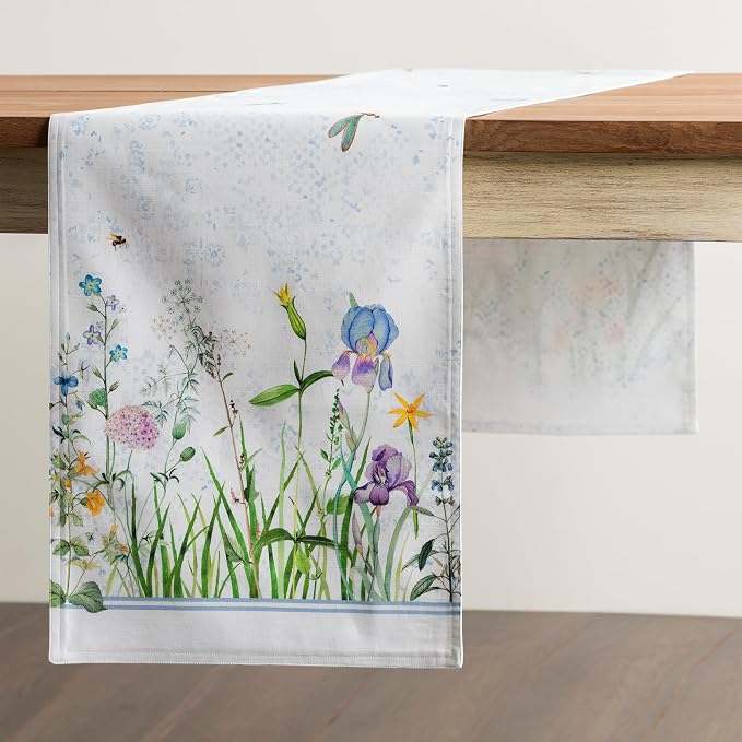 Maison d' Hermine Table Runner 100% Cotton 14.50" x 72" | Table Runners 72 - Image 8